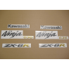STICKER SET KAWASAKI ZX-6R AÑO 2006 AZUL