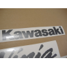 STICKER SET KAWASAKI ZX-6R YEAR 2006 BLUE