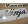 STICKER SET KAWASAKI ZX-6R AÑO 2006 AZUL
