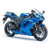 STICKER SET KAWASAKI ZX-6R AÑO 2008 AZUL