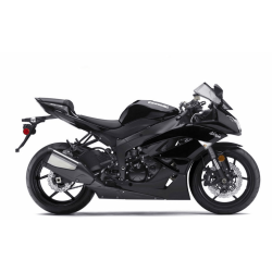 STICKER SET KAWASAKI ZX-6R AÑO 2009 NEGRO