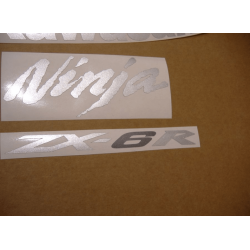 STICKER SET KAWASAKI ZX-6R YEAR 2009 BLUE