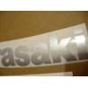STICKER SET KAWASAKI ZX-6R AÑO 2009 AZUL
