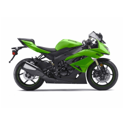 STICKER SET KAWASAKI ZX-6R AÑO 2009 VERDE