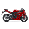 STICKER SET KAWASAKI ZX-6R YEAR 2010 RED