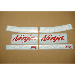 STICKER SET KAWASAKI ZX-6R AÑO 2011 NEGRO