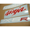 STICKER SET KAWASAKI ZX-6R AÑO 2011 NEGRO