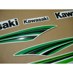 STICKER SET KAWASAKI ZX-6R YEAR 2011 GREEN