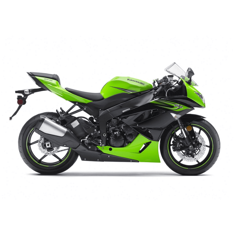 STICKER SET KAWASAKI ZX-6R YEAR 2011 GREEN