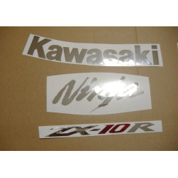STICKERS KIT KAWASAKI ZX-10R 2008 BLACK
