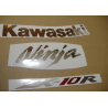 STICKERS KIT KAWASAKI ZX-10R 2008 BLACK