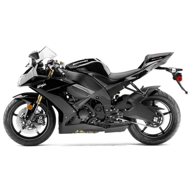 STICKERS KIT KAWASAKI ZX-10 2008 BLACK
