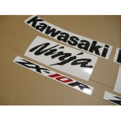 STICKERS KIT KAWASAKI ZX-10R YEAR 2008 ORANGE