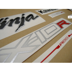 ADHESIVOS KIT KAWASAKI ZX-10R  2012 ABS NEGRO