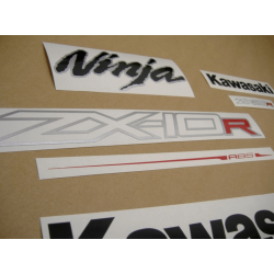 ADHESIVOS KIT KAWASAKI ZX-10R  2012 ABS NEGRO