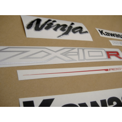 ADHESIVOS KIT KAWASAKI ZX-10R  2013 ROJO
