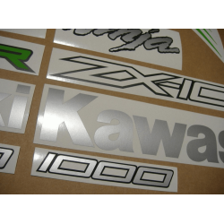 STICKERS KIT KAWASAKI ZX-10R  YEAR 2015 BLACK