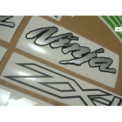 STICKERS KIT KAWASAKI ZX-10R  YEAR 2015 BLACK