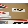 ADESIVI KIT YAMAHA R1 YEAR 2014 VERSION WHITE