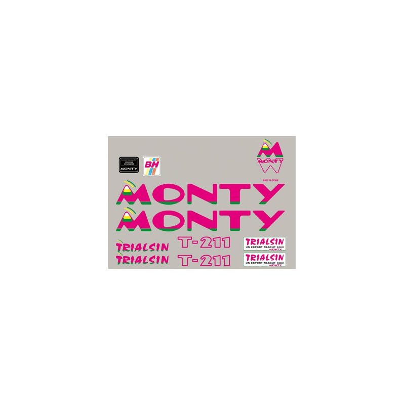 AUFKLEBER BH CLASSIC MONTY T211