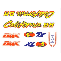 AUTOCOLLANT BH CLASSIC CALIFORNIA BMX XL3