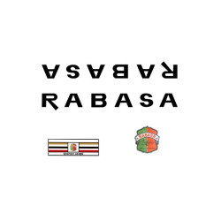 ADESIVI CLASSIC RABASA DERBI BMX