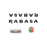 ADHESIVOS RABASA DERBI BMX