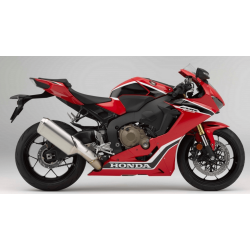 STICKERS HONDA CBR 1000RR 2017 RED-BLACK-WHITE VERSION US
