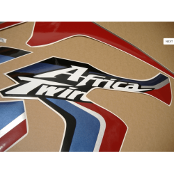 STICKER SET HONDA AFRICA TWIN CRF 1000L YEAR 2015