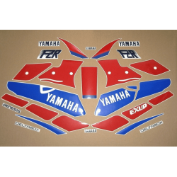 Adhesivos Yamaha FZR 1000 año 1989 WHITE/RED