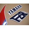 Adhesivos Yamaha FZR 1000 año 1989 WHITE/RED