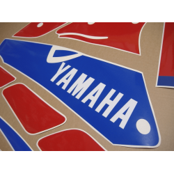 Stickers decals Yamaha FZR 1000 Year 1989 WHITE/RED