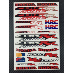 Stickers decals HONDA CBR1000 RR