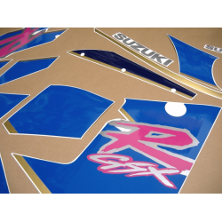 Stickers Suzuki GSX-R 1100 1992 - WHITE BLUE