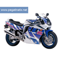Adesivi Suzuki GSX-R 1100 1992 - WHITE BLUE