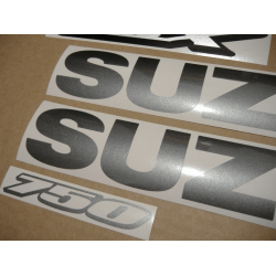 Aufkleber SUZUKI GSX-R 750 2016 - BLACK