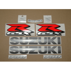 Stickers decals SUZUKI GSX-R 750 2016  VERSION BLACK