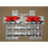 Stickers decals SUZUKI GSX-R 750 2016  VERSION BLACK