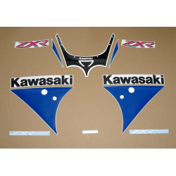 AUTOCOLLANT KAWASAKI ZXR750 NINJA 1991 GREEN WHITE