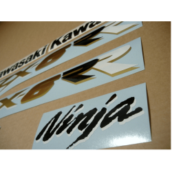 STICKER SET KAWASAKI ZX-6RR AÑO 2003 VERDE