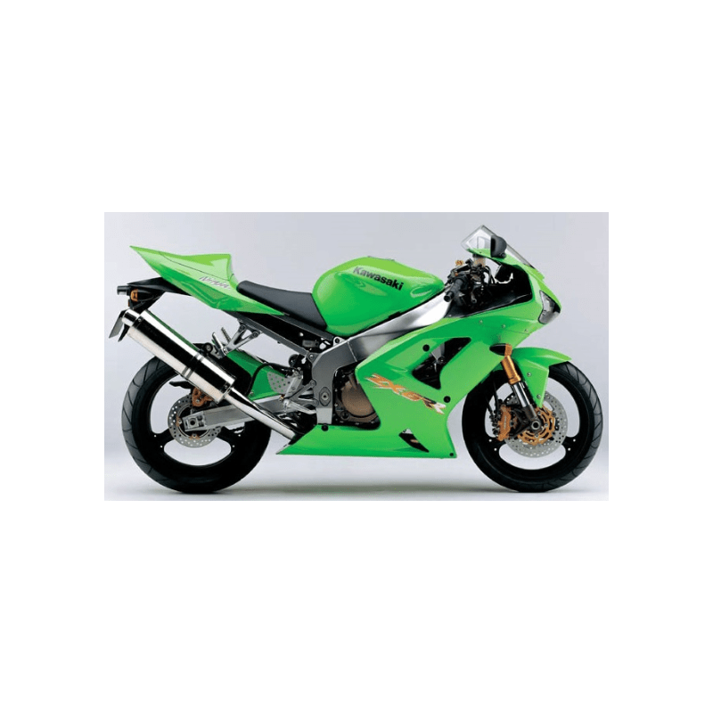 STICKER SET KAWASAKI ZX-6RR YEAR 2003 GREEN