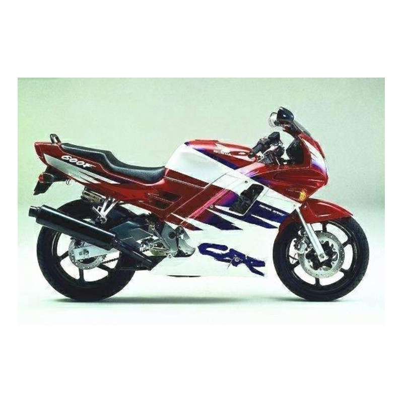 Honda CBR 600 F2 YEAR 1991 RED PURPLE WHITE