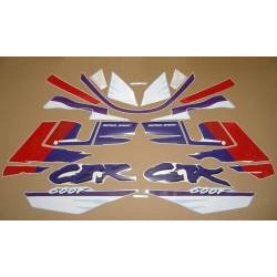 Honda CBR 600 F2 YEAR 1991 RED PURPLE WHITE
