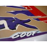 Honda CBR 600 F2 YEAR 1991 RED PURPLE WHITE