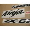 STICKER SET KAWASAKI ZX-6RR YEAR 2006 GREEN