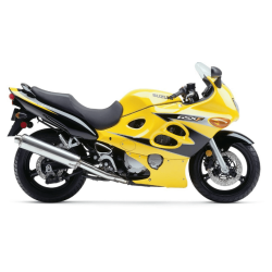 Stickers Suzuki KATANA GSX F600 YEAR 2003 YELLOW