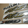 Stickers Suzuki KATANA GSX F750 YEAR 2005 BLUE VEERSION US