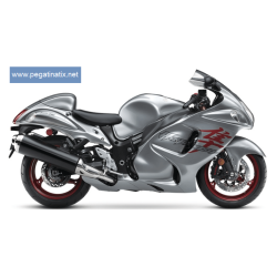Autocollant SUZUKI HAYABUSA 2019 GREY