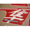 Aufkleber SUZUKI HAYABUSA 2018 RED