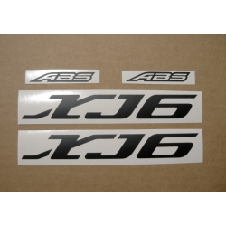 Adhesivo sticker YAMAHA XJ6 2011WHITE